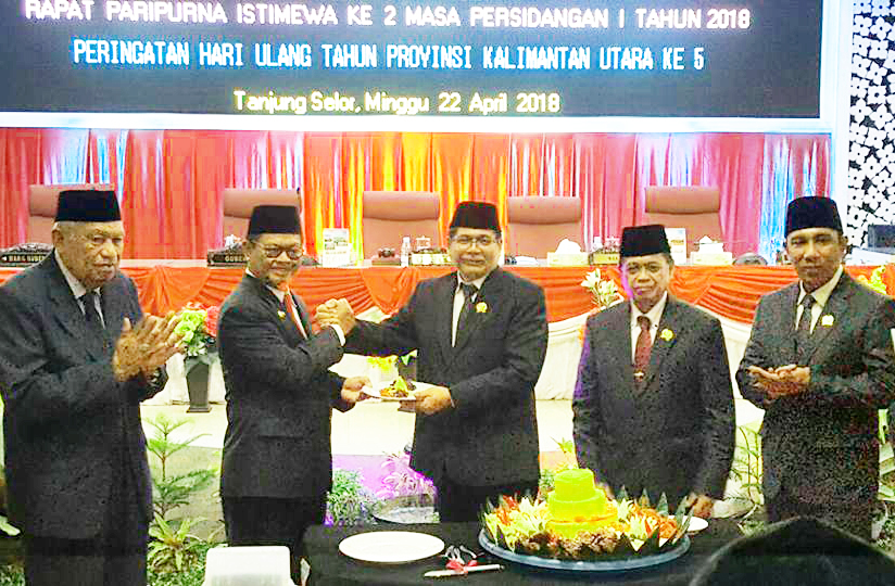 Rapat Paripurna Istimewa ke 2 DPRD Prov. Kaltara tahun 2018